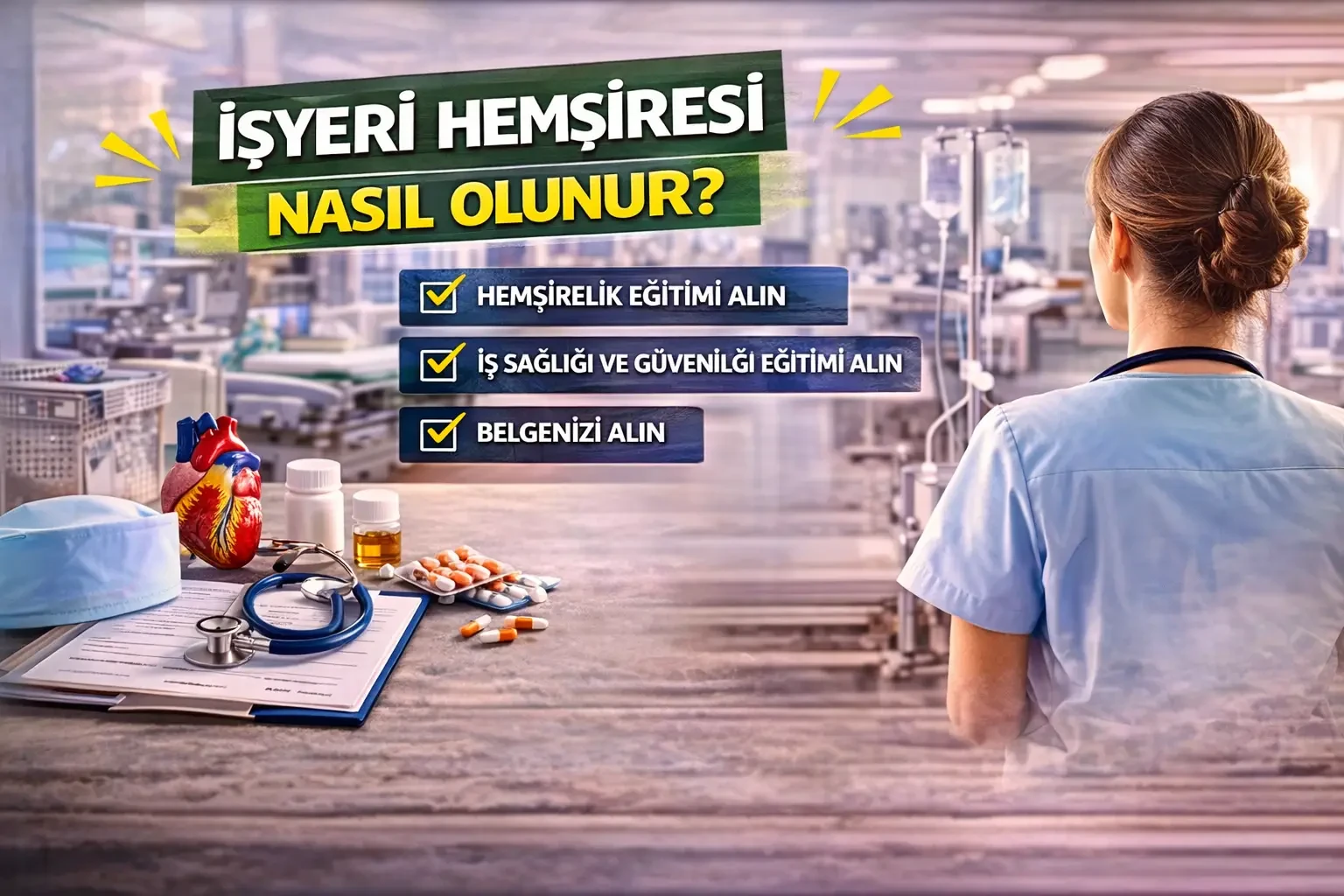 İşyeri Hemşiresi Nasıl Olunur?
